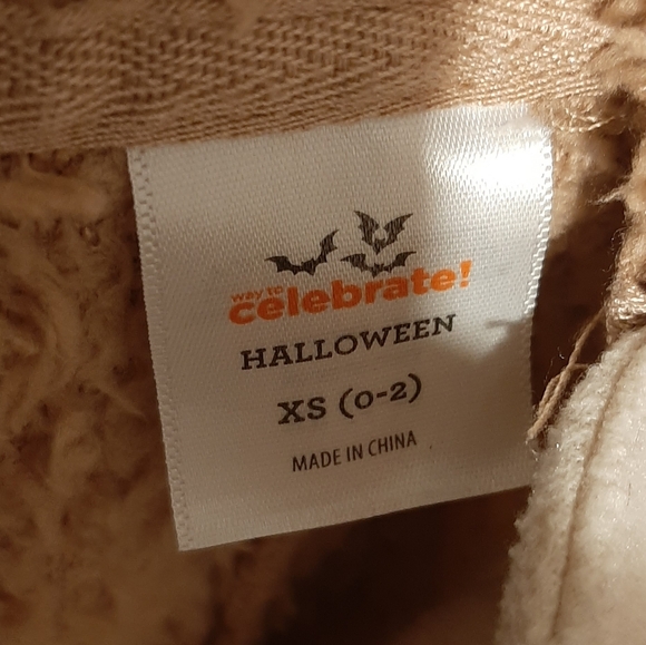 🔥Way To Celebrate Halloween Adult XS 0-2 Sloth One Piece Bodysuit - Picture 4 of 4